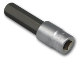 17 mm Hex Socket 1/2" Drive, Long 100 mm