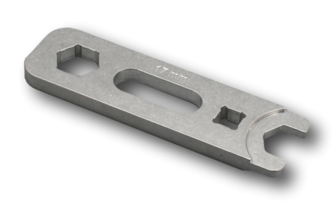 Thin Spanner Wrench 17 mm