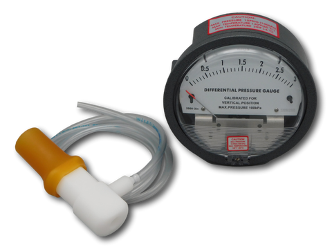 Analogue Differential Pressure Gauge 0-3
